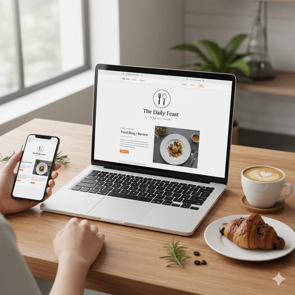 美食博客/评论 (Food Blog / Review)